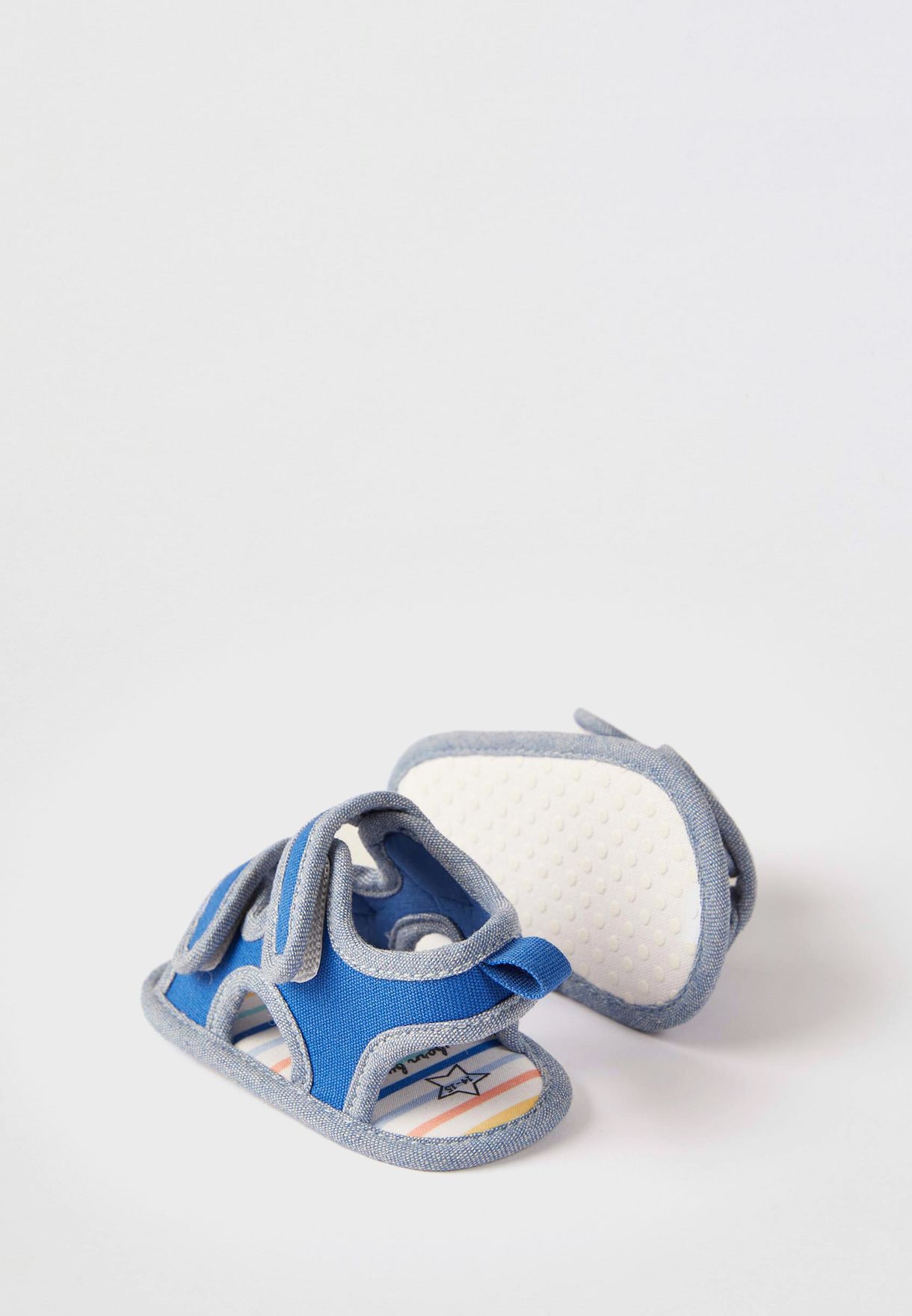 Infant Double Strap Velcro Sandals