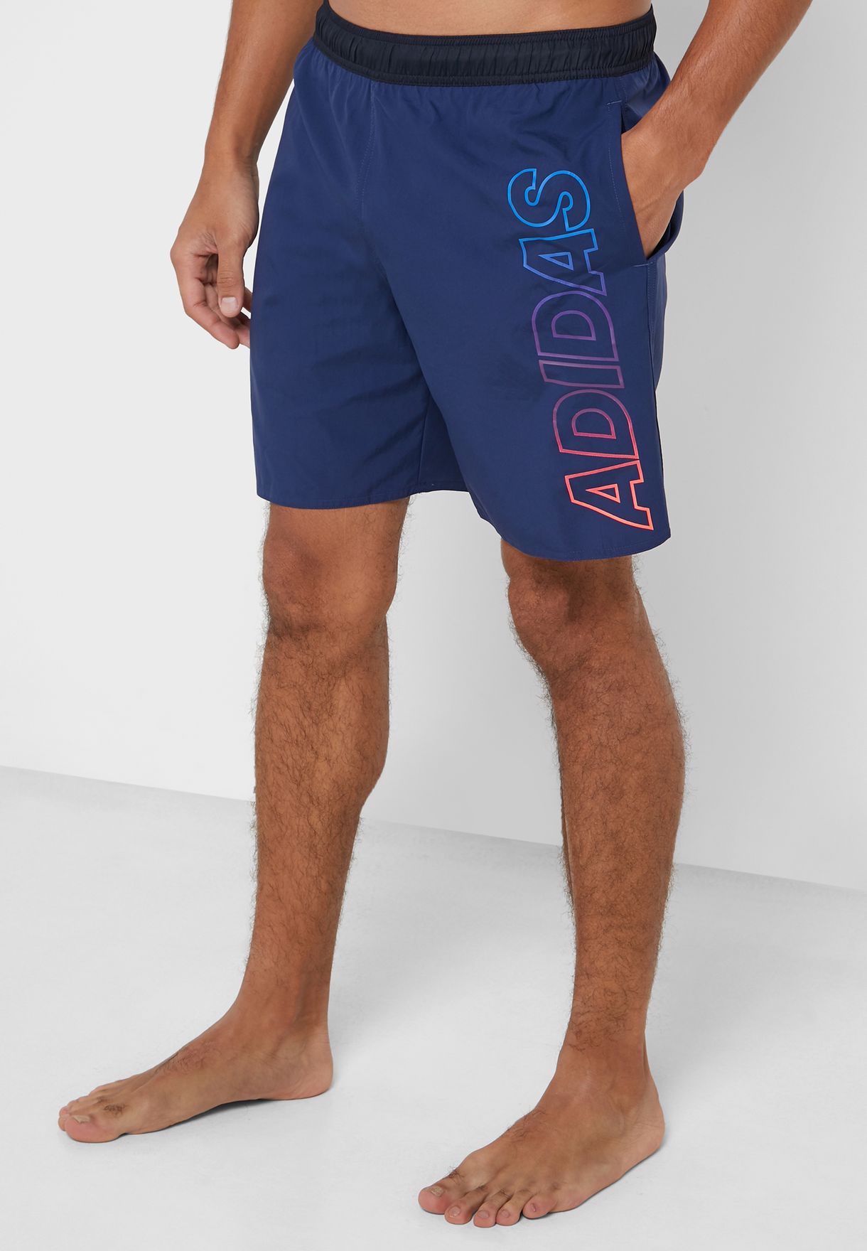 adidas linear swim shorts