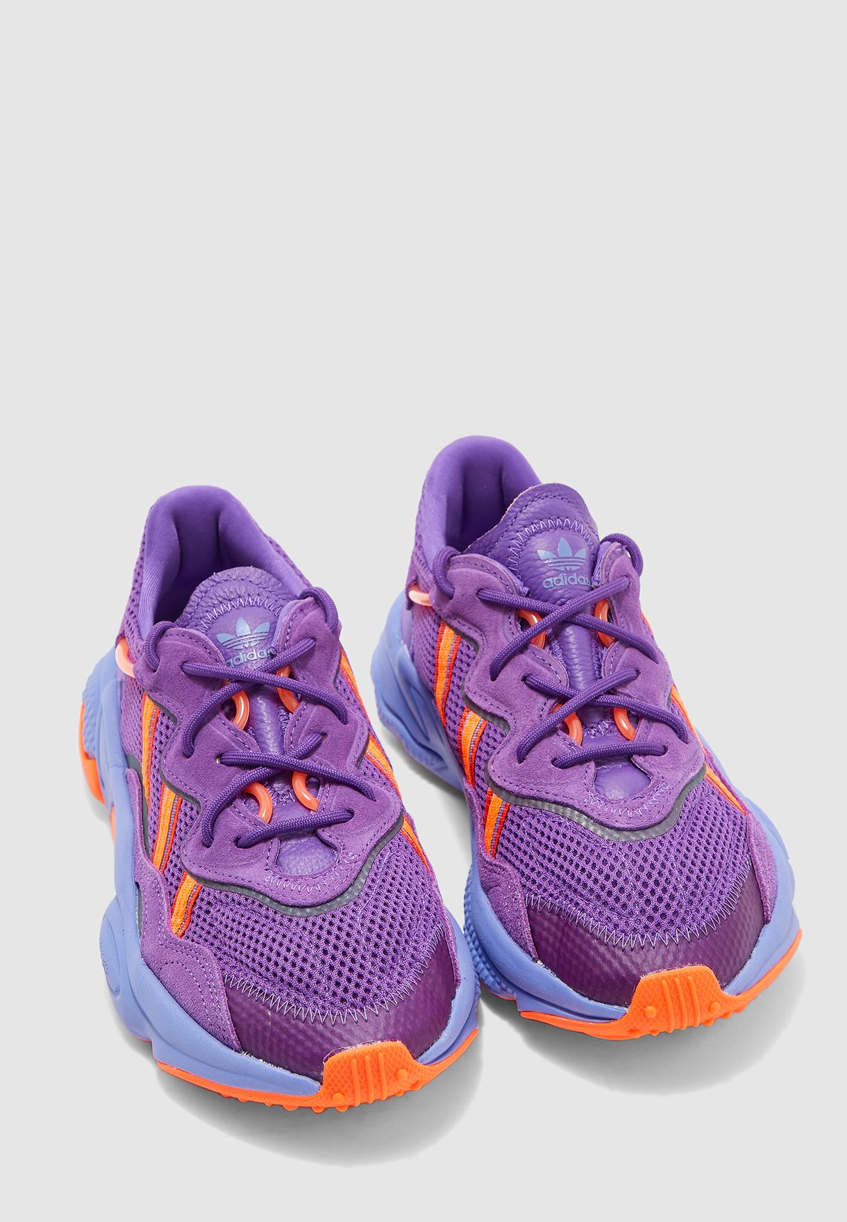 adidas ozweego purple orange