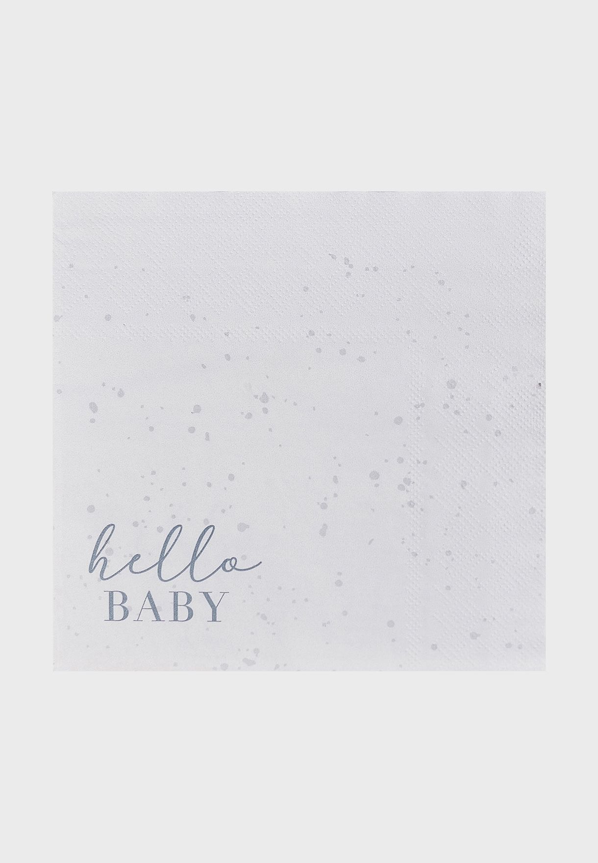 Hello Baby Speckle Eco Paper Napkins