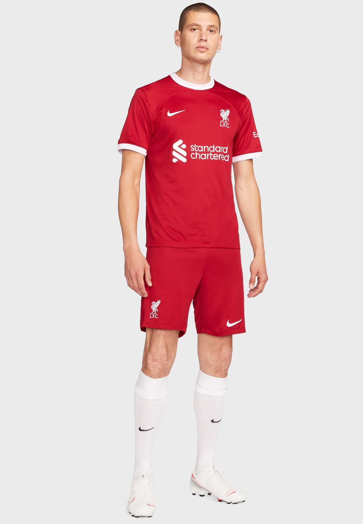 Buy Nike red Liverpool Fc Dri-Fit T-Shirt for Men in MENA, Worldwide