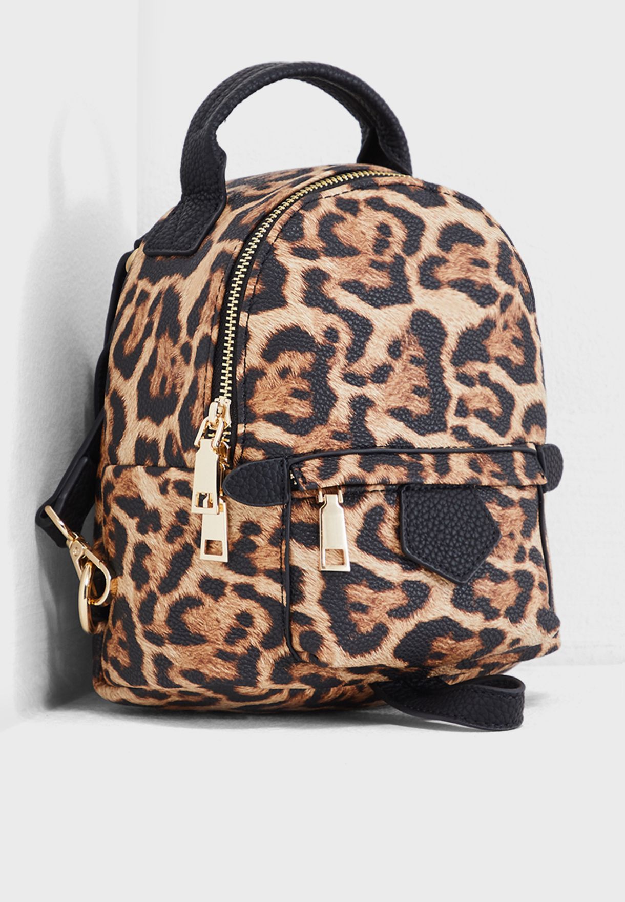 Buy Ginger prints Leopard Print Backpack for Women in MENA, Worldwide