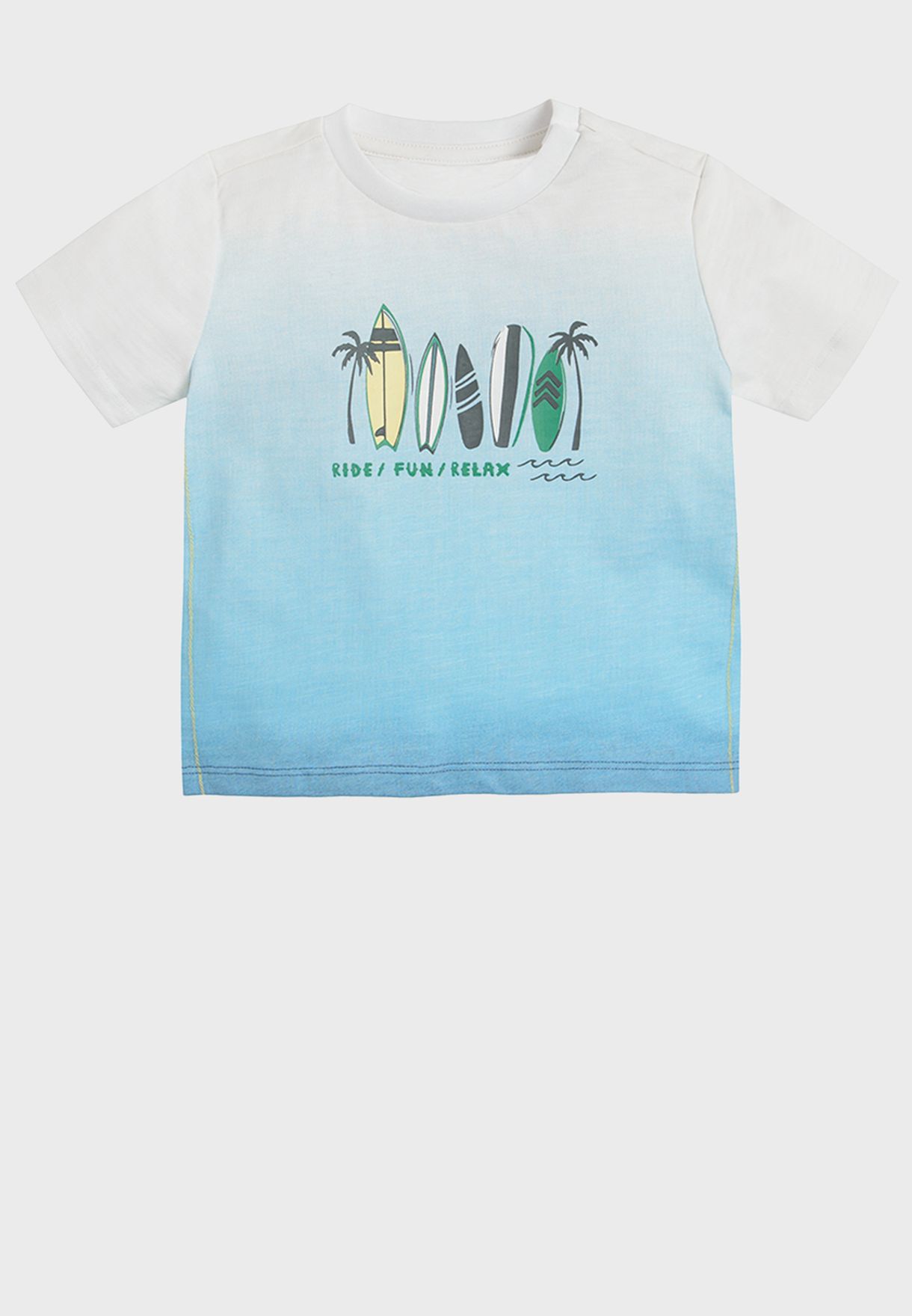 Infant Palm Tree T-Shirt & Shorts Set