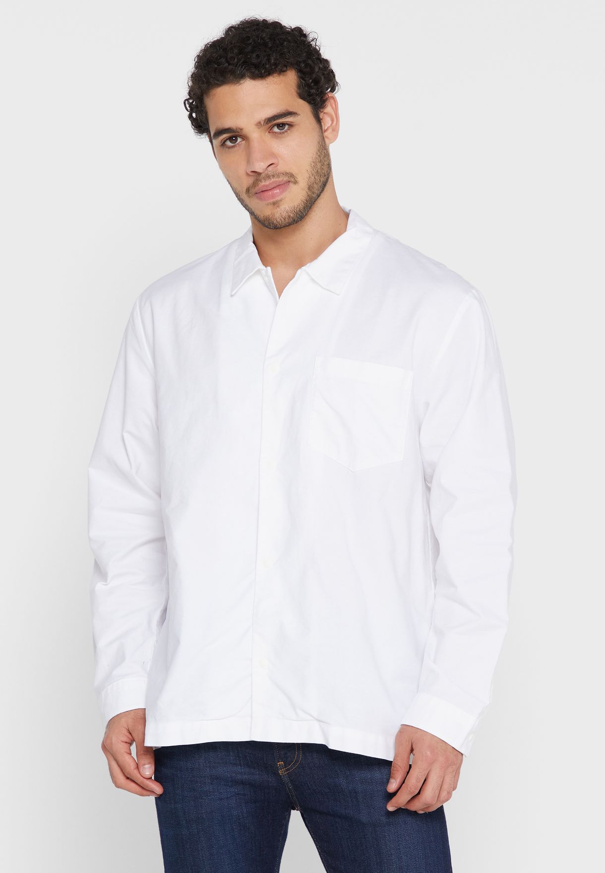 Washed Relaxed Fit Shirt