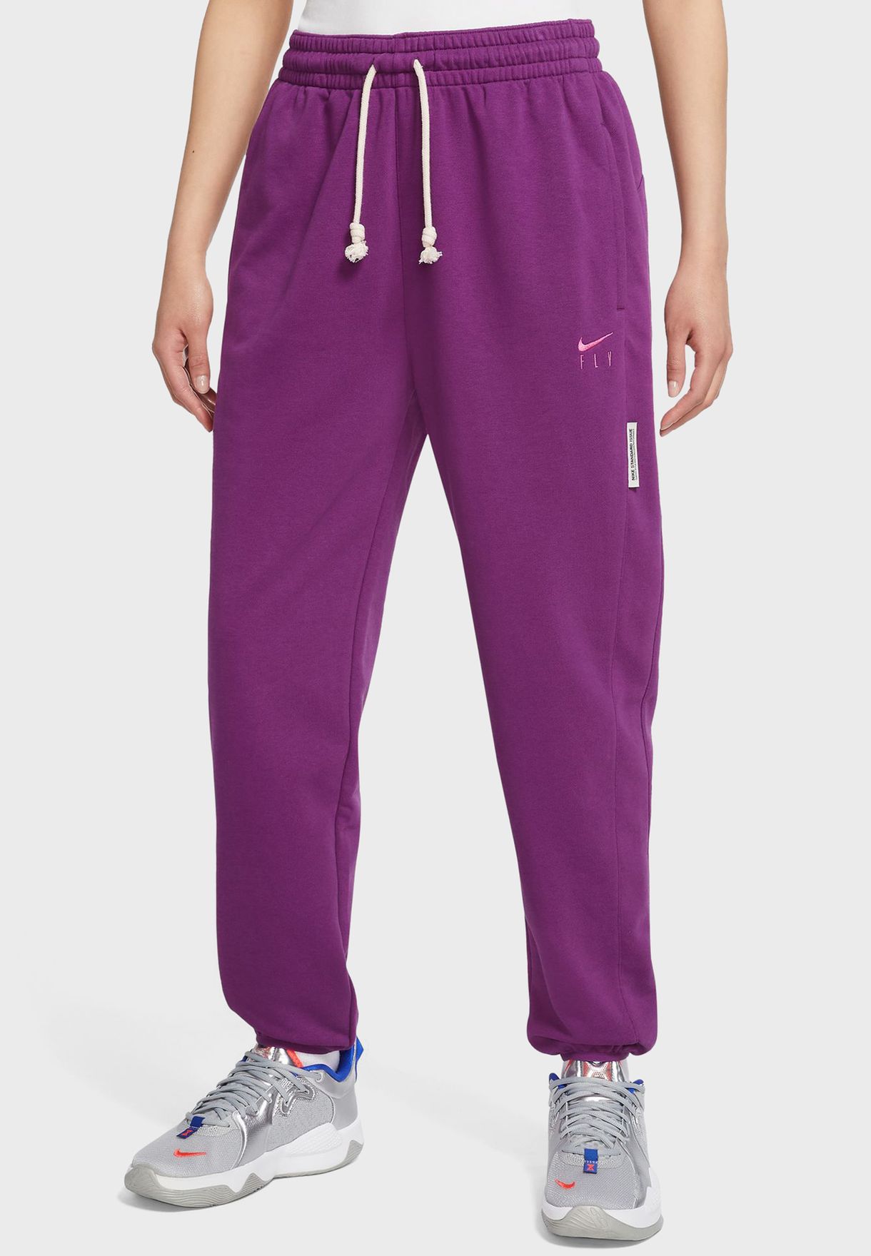 Buy Nike purple Dri-Fit Standard Issue Sweatpants for Kids in Riyadh ...