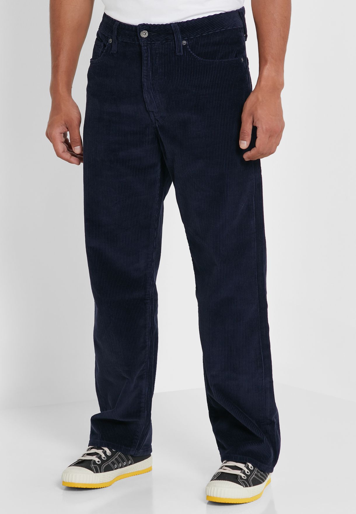 Corduroy Straight Fit Trousers