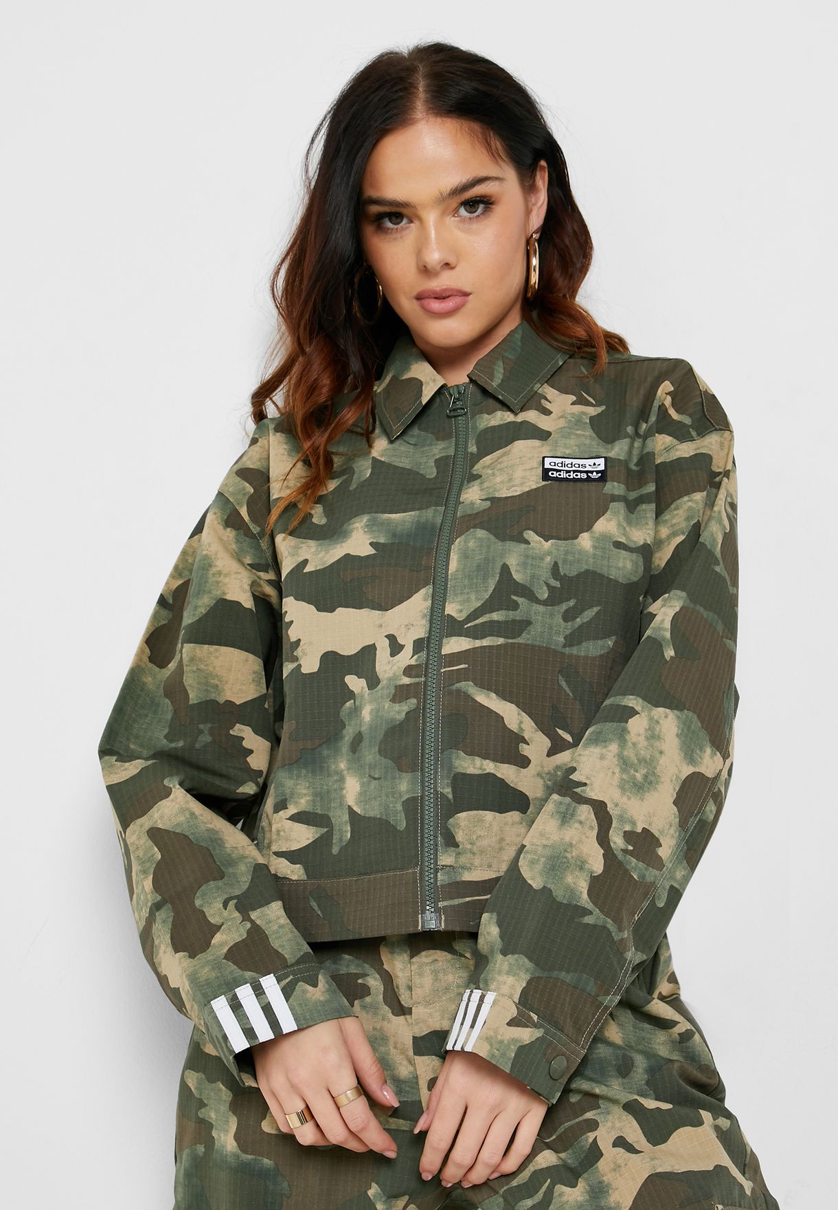 adidas originals camouflage jacket