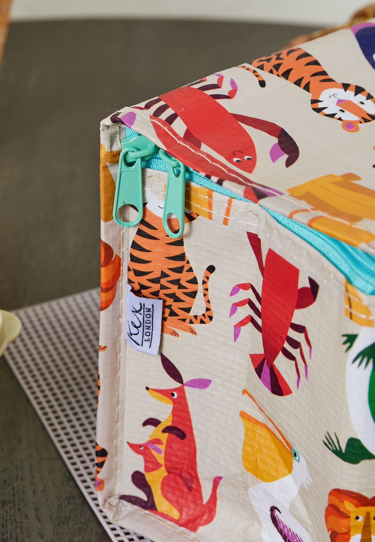Printed Creatures Lunch Bag