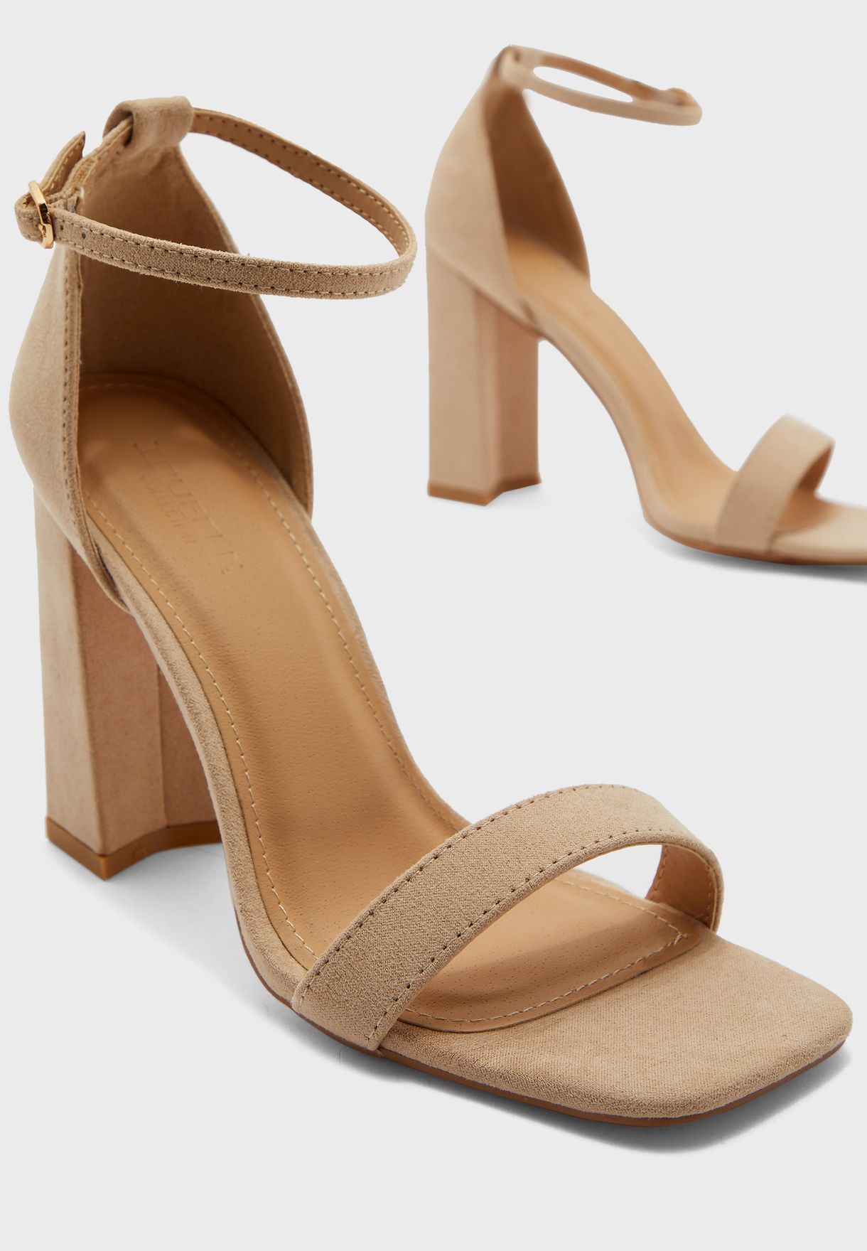 sandals square heel