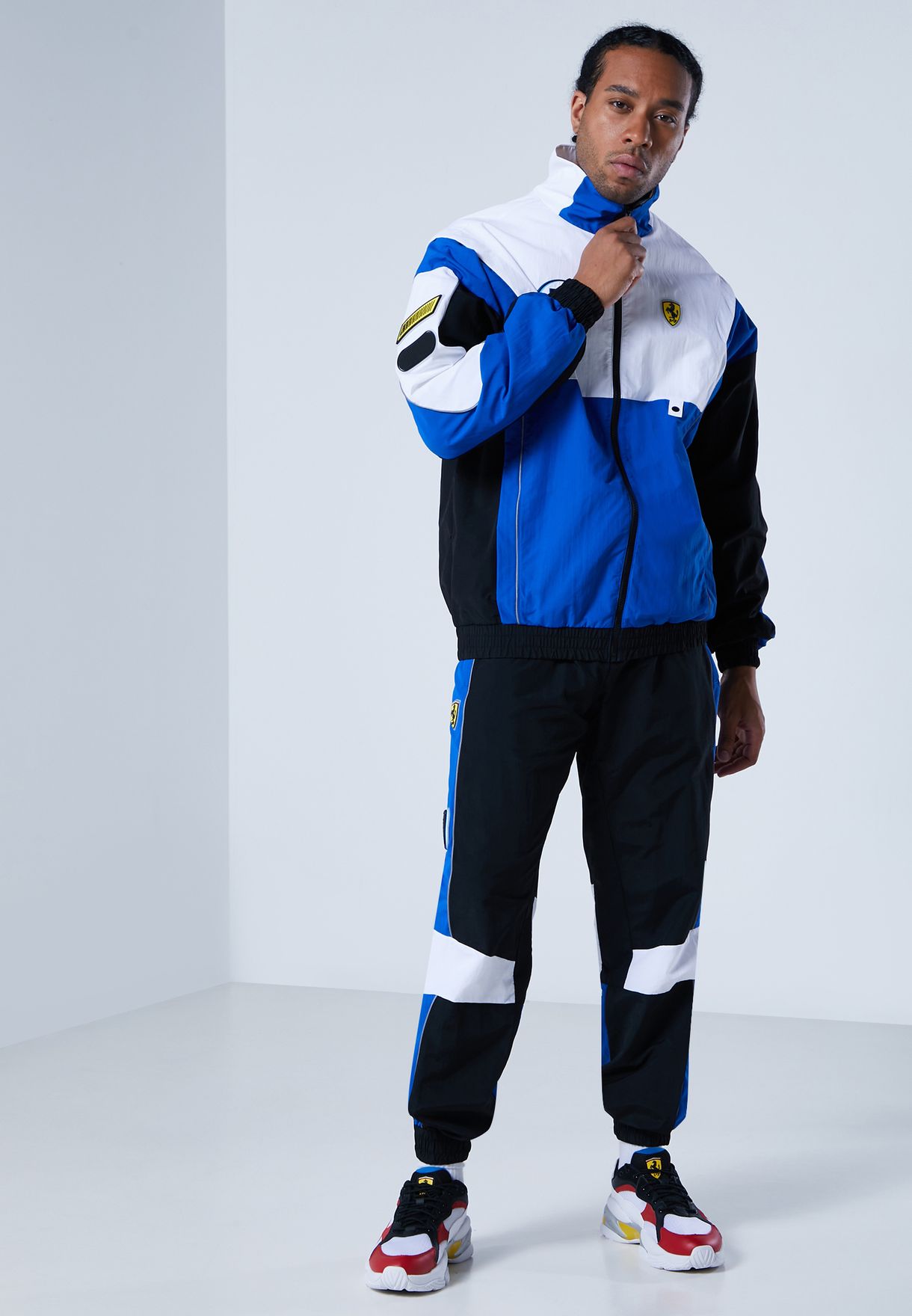 puma ferrari blue jacket