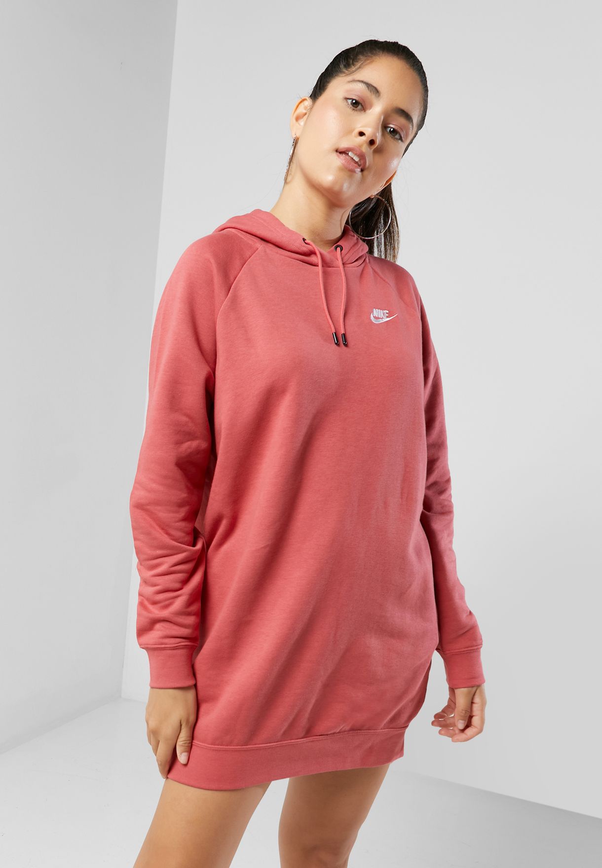 nike essential fleece dress