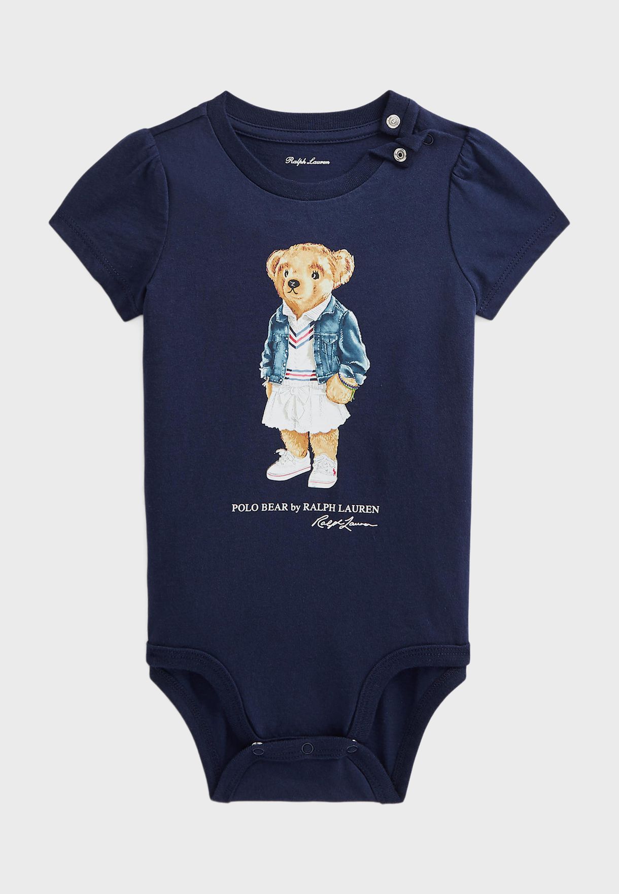 Infant Bear Print Bodysuit