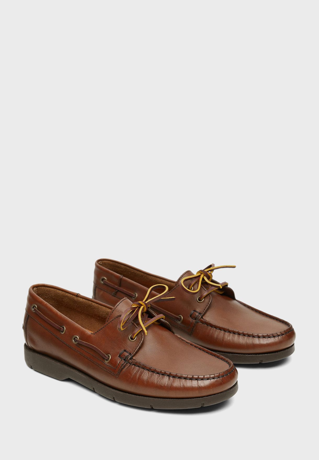 Round Toe Boat Shoes