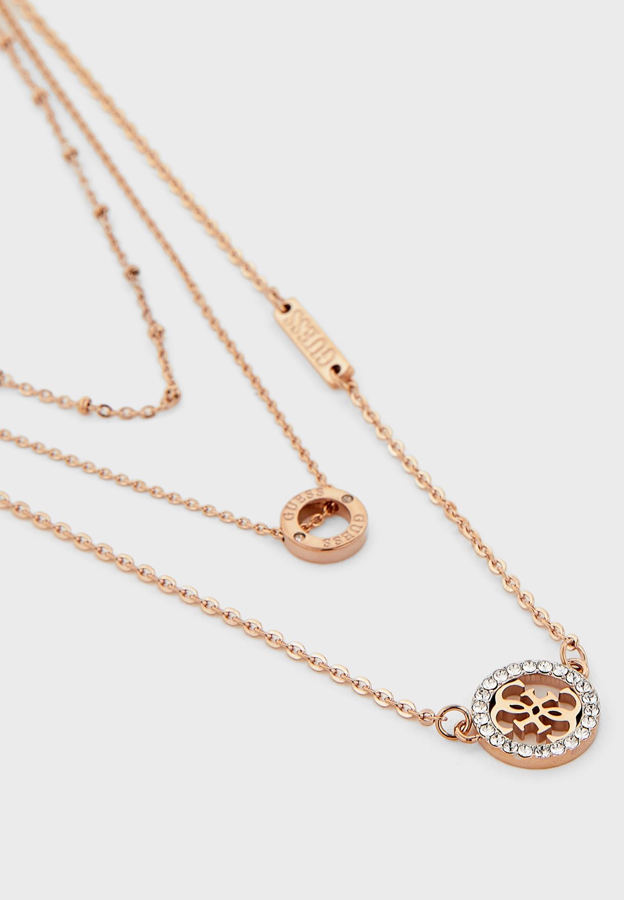 guess equilibre necklace