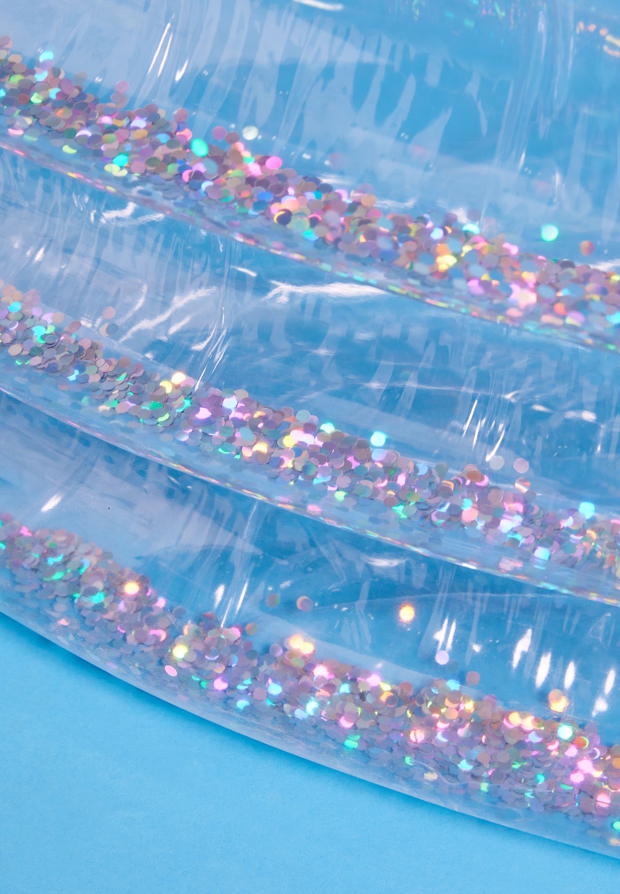 Holographic Glitter Inflatable Pool