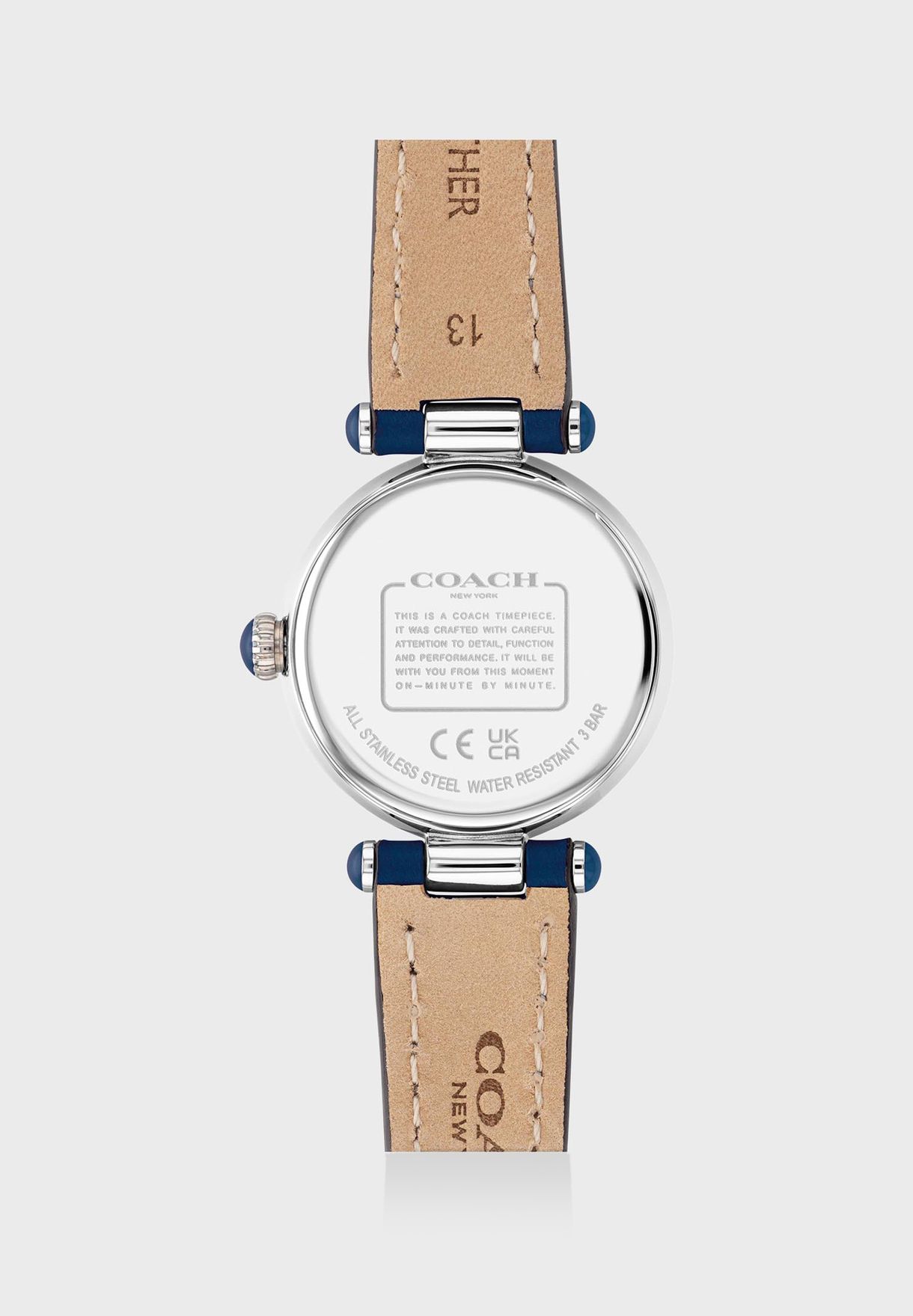 Cary Leather Strap Analog Watch