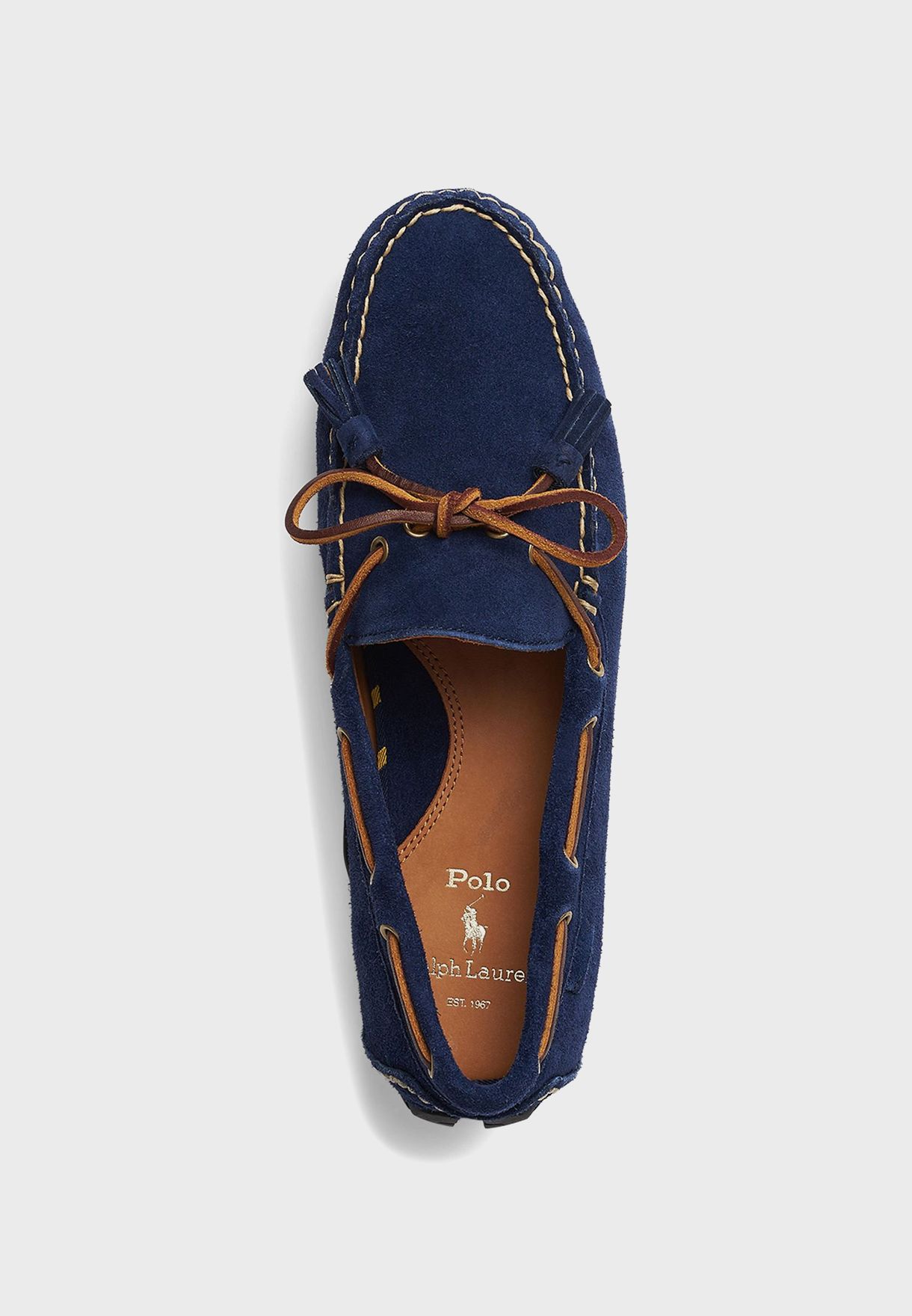 Buy Polo Ralph Lauren navy Anders Loafers for Men in Dubai, Abu Dhabi