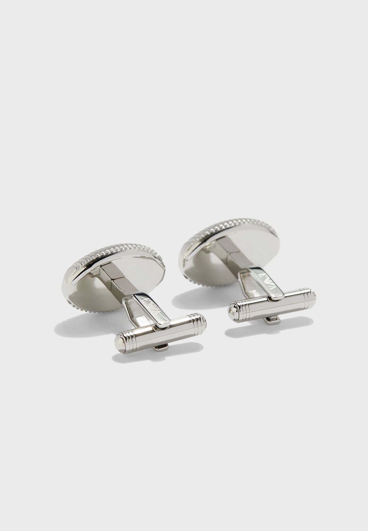 Buy Emporio Armani silver EGS2653040 Oval Cufflinks for Men in Riyadh,  Jeddah