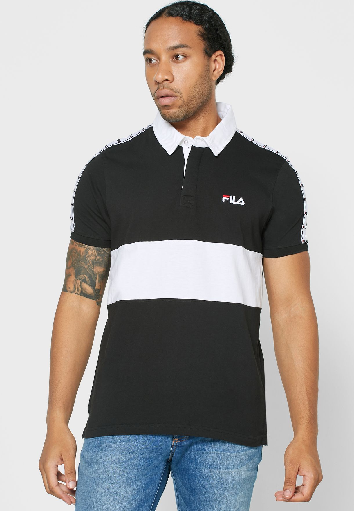 fila rugby shirt