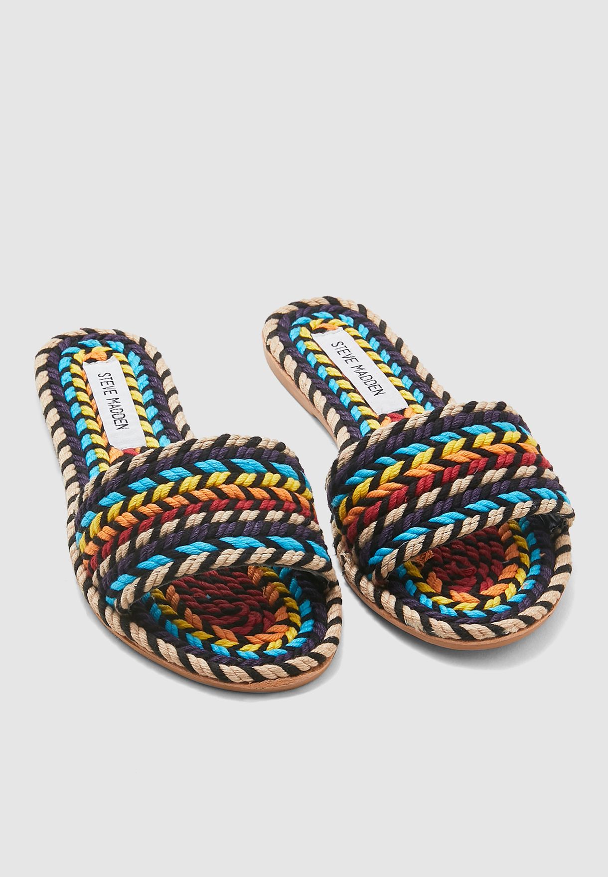 steve madden roper slide sandal