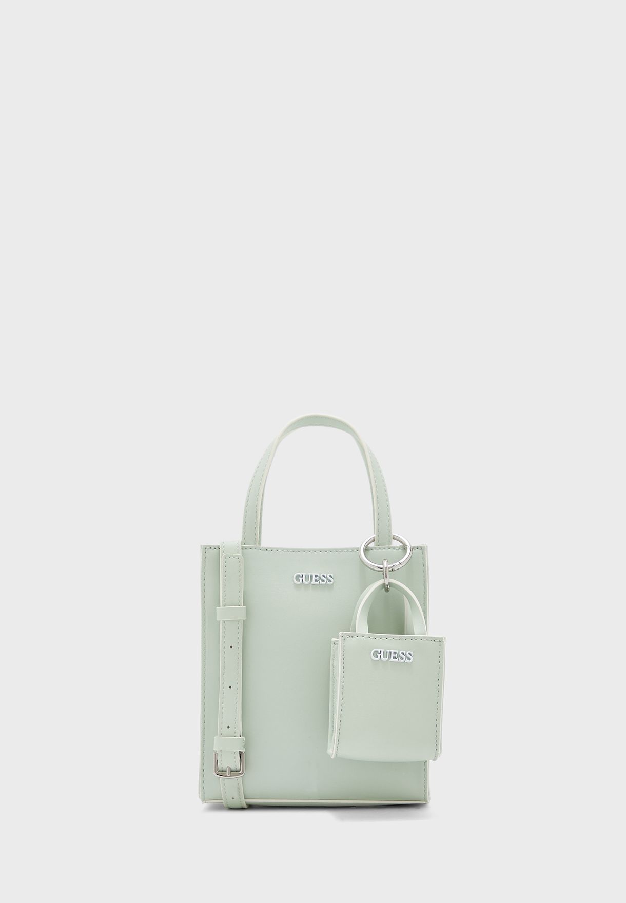 guess destiny strap shoulder bag