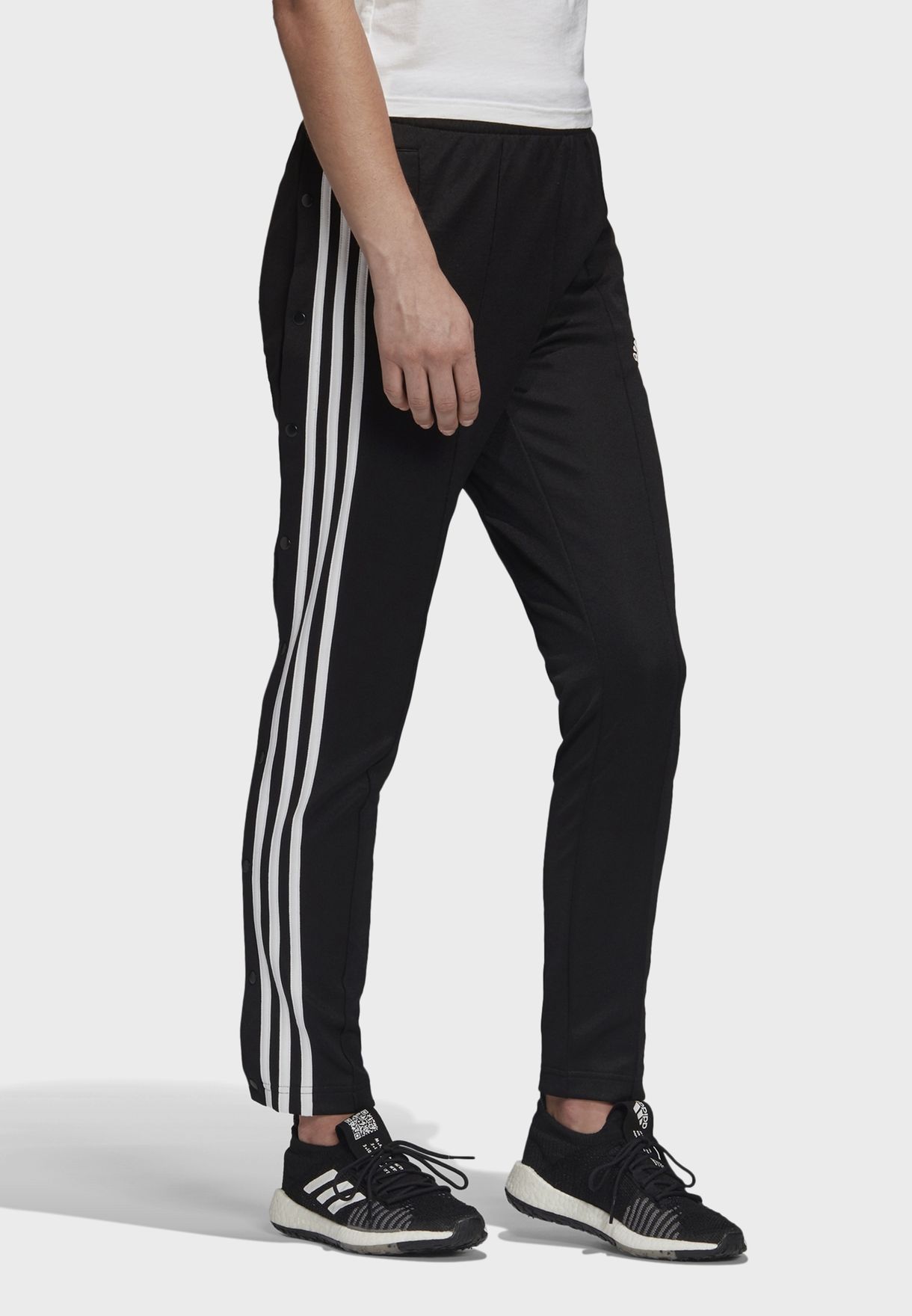 adidas snap sweatpants