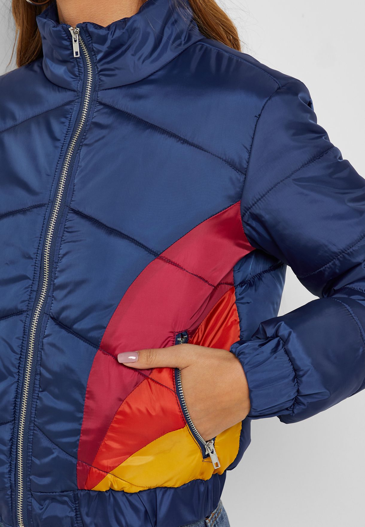 polaroid puffer jacket