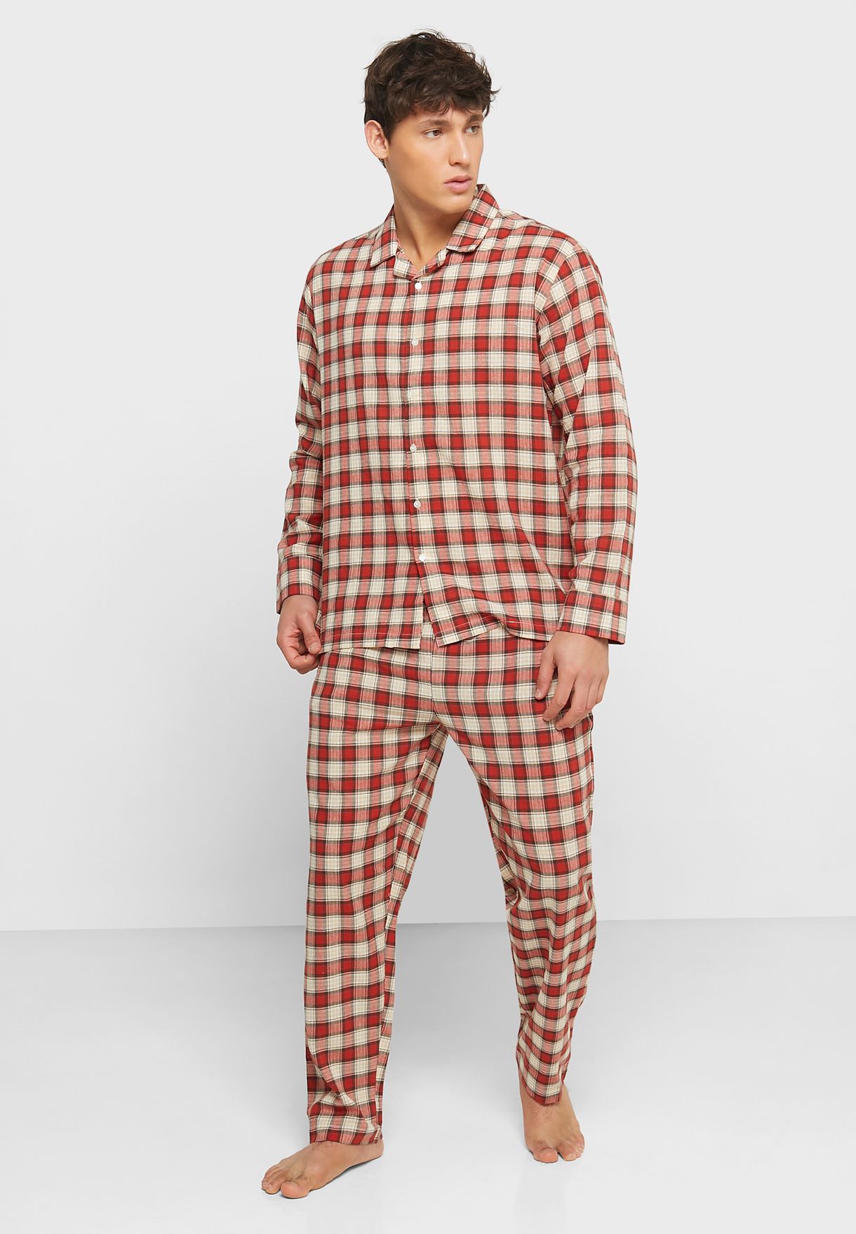 Check Pyjama Set