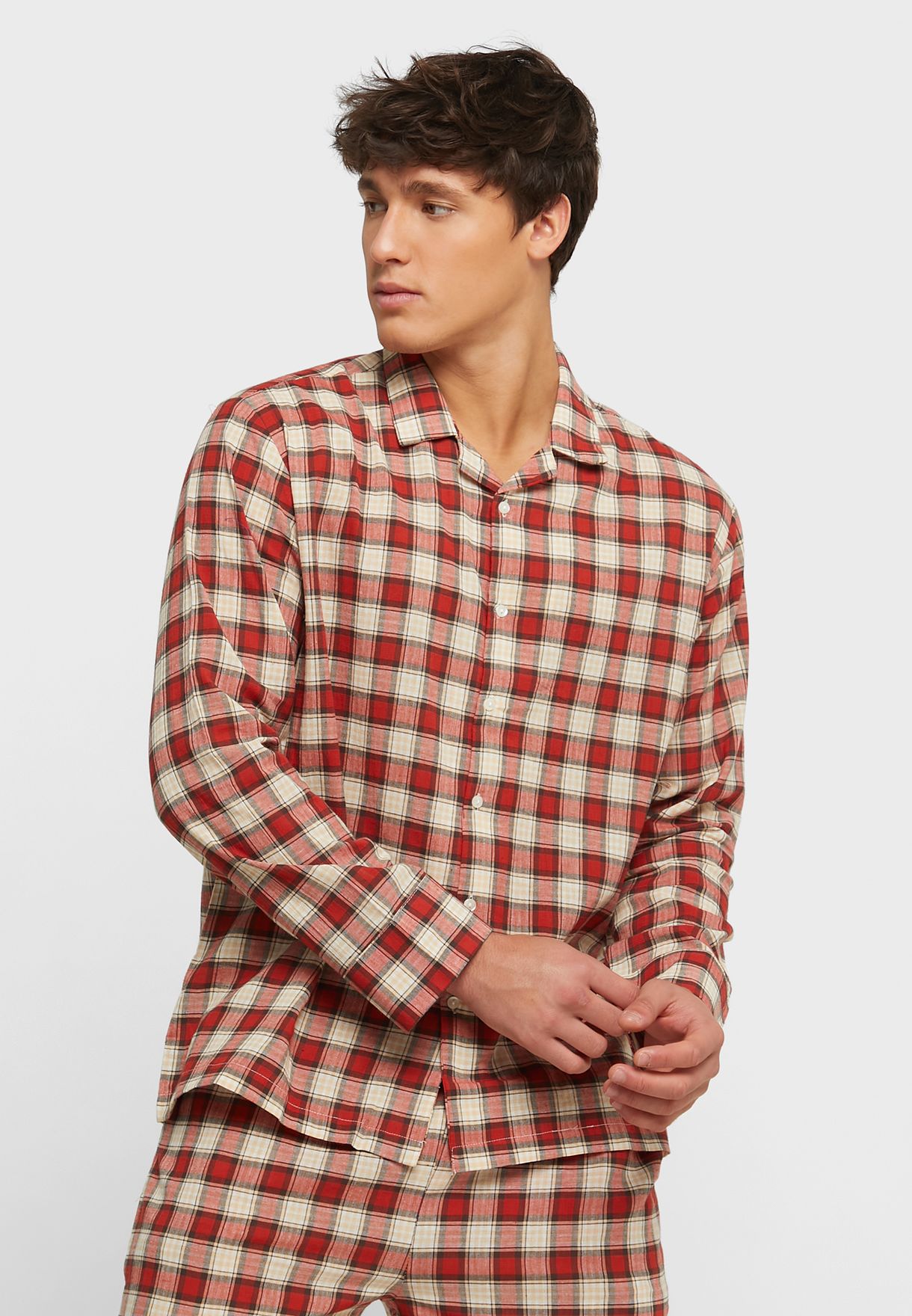 Check Pyjama Set