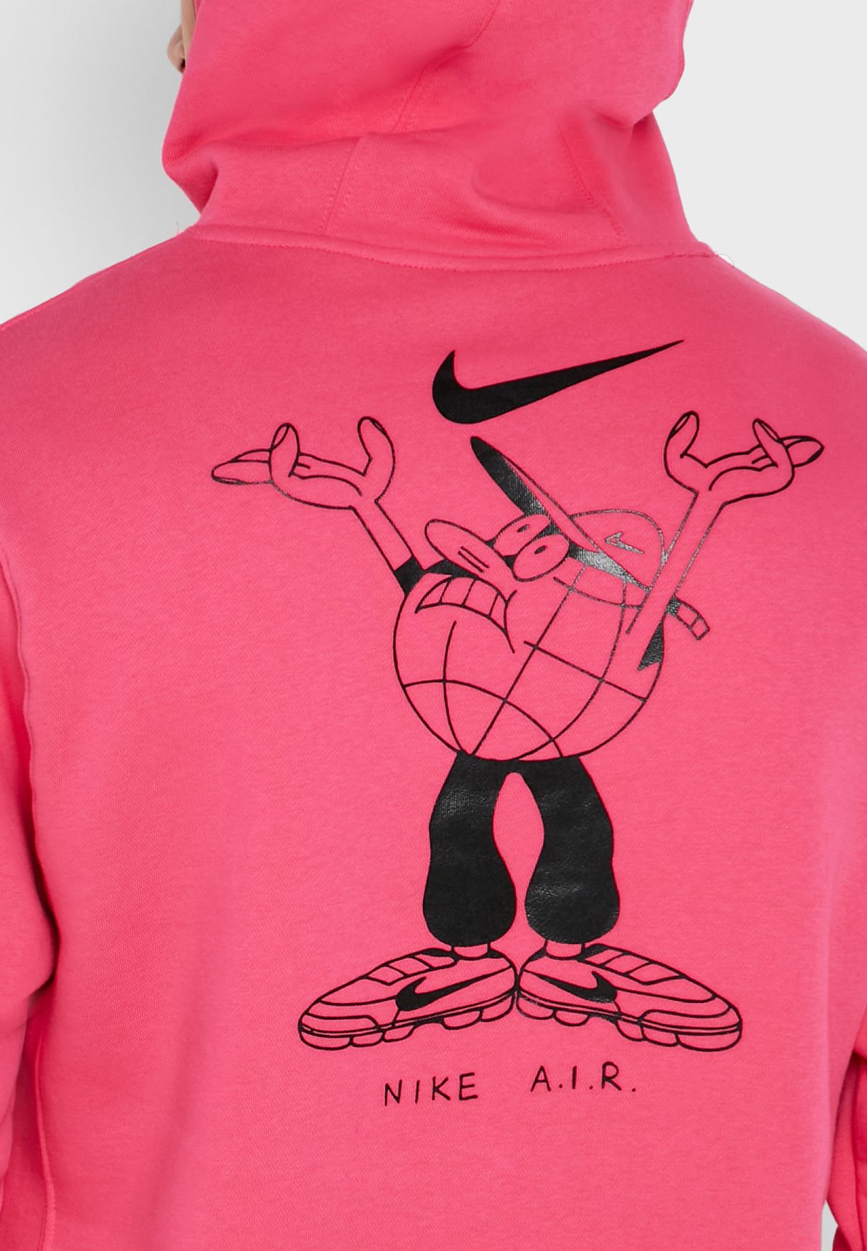 nike air pink hoodie