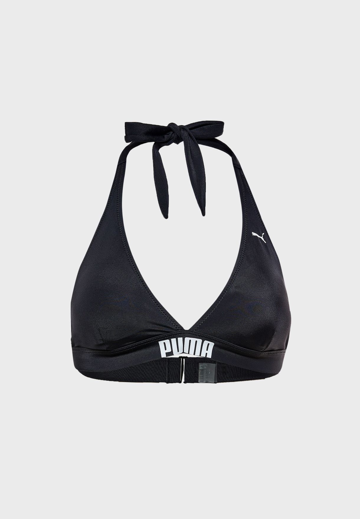 Buy PUMA black Halter Strap Bikini Top 