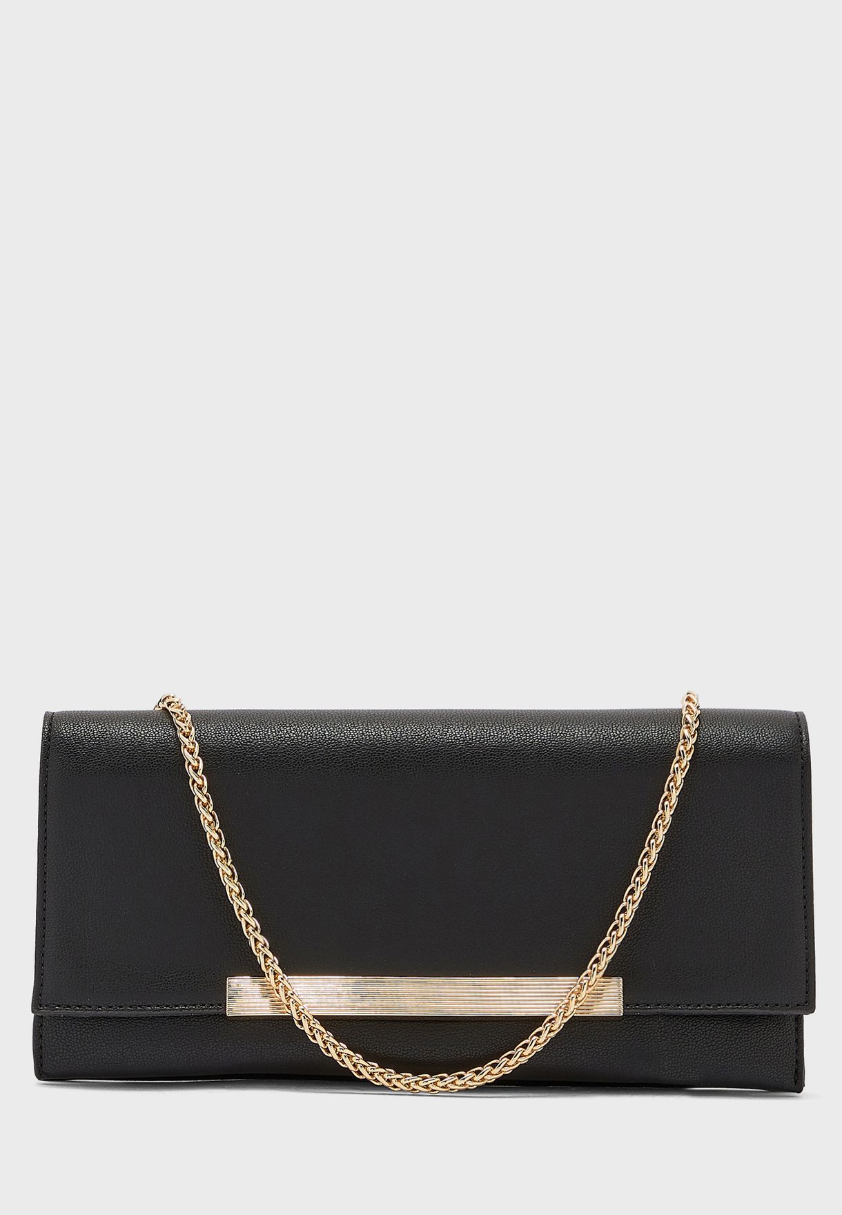 aldo black purse