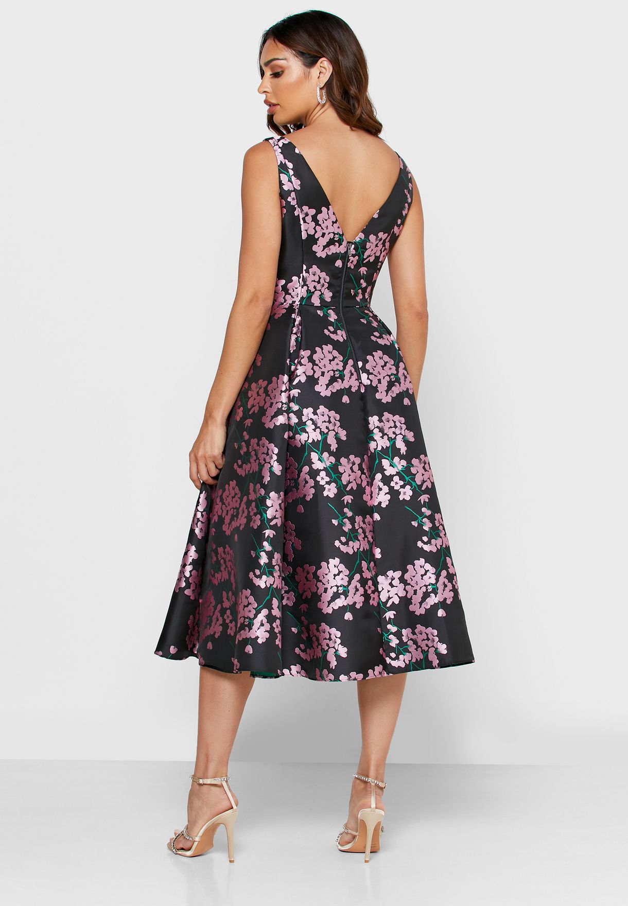 Buy Adrianna Papell prints Floral Print Prom Dress for Women in Dubai ...
