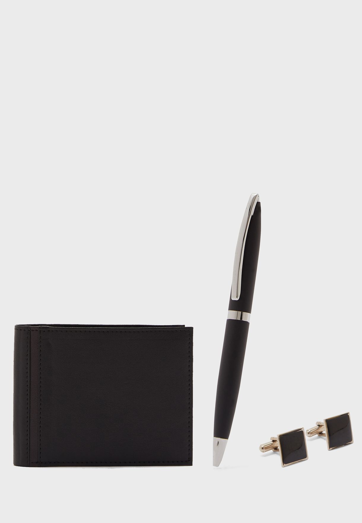 Wallet, Pen And Cuff Link Gifting Set