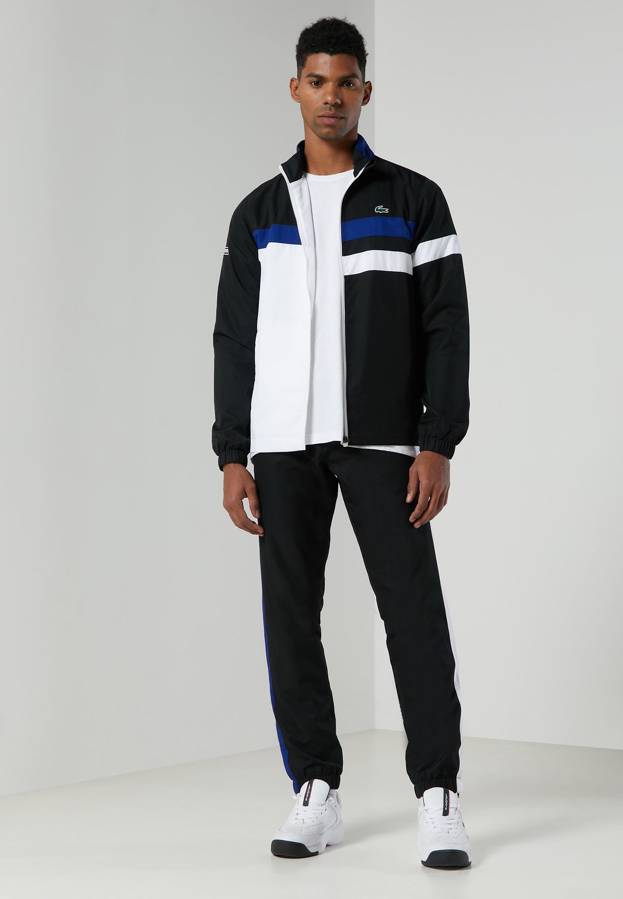 mens color block tracksuit