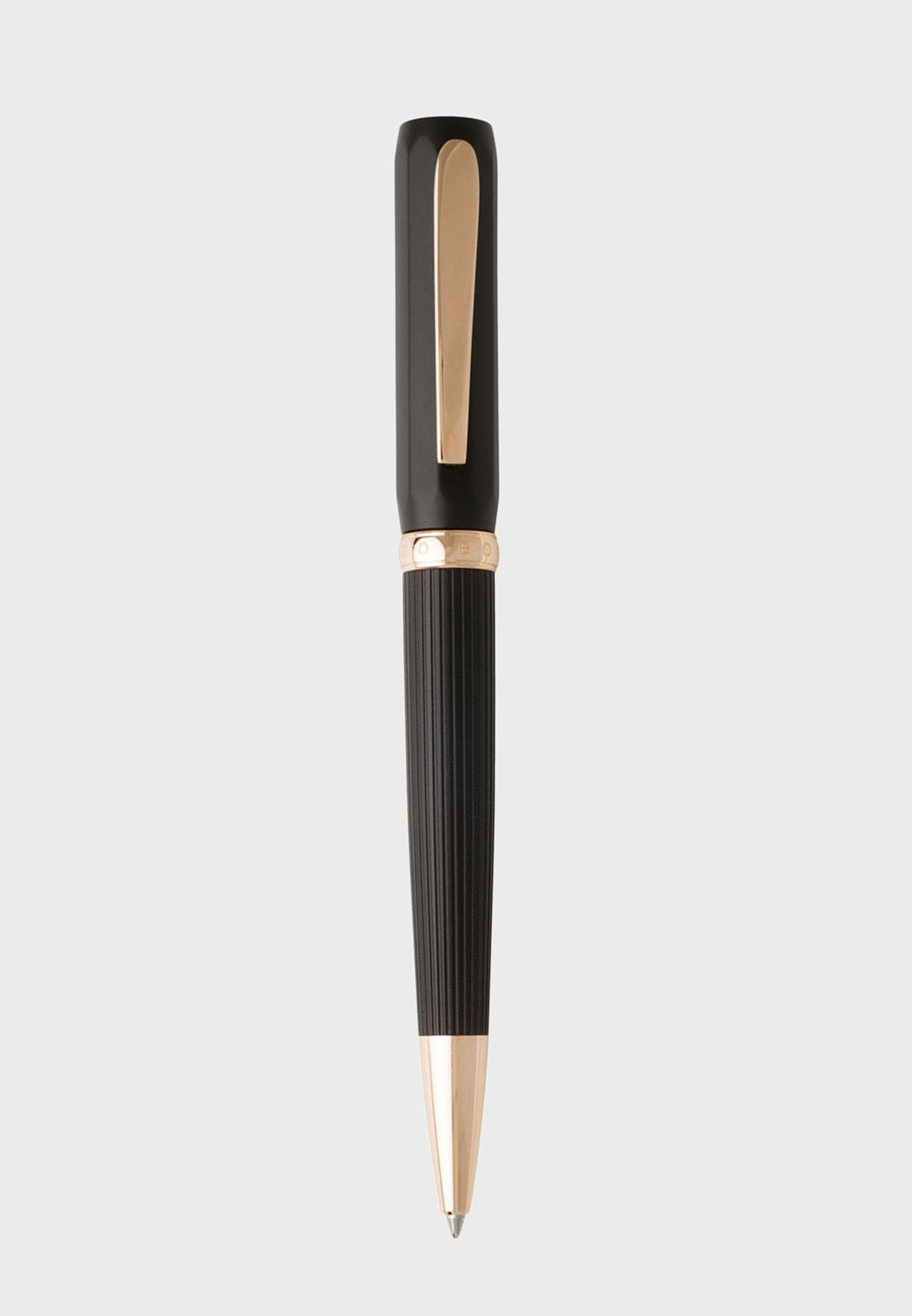قلم حبر بلمسات معدنية