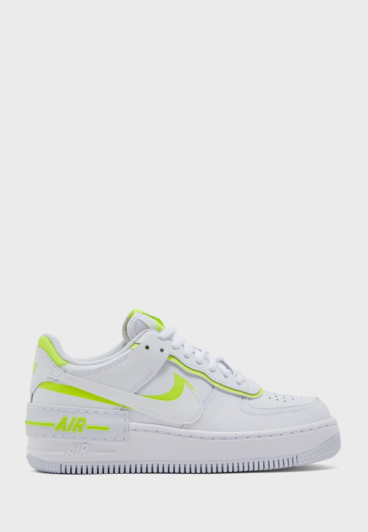 Buy Nike white Air Force 1 Shadow for 