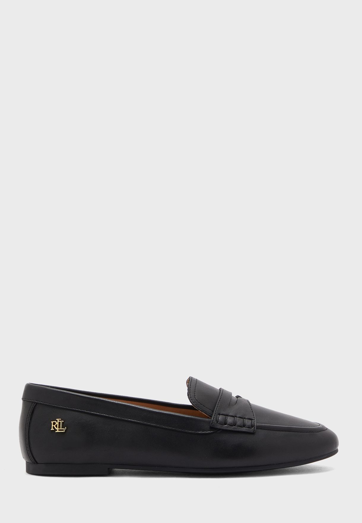 Buy Lauren Ralph Lauren black Adison Moccasins for Women in Baghdad, Basra