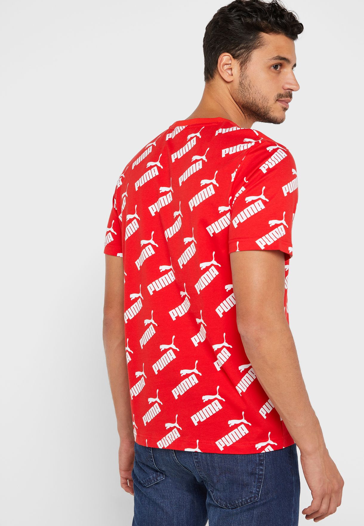 puma t shirt red