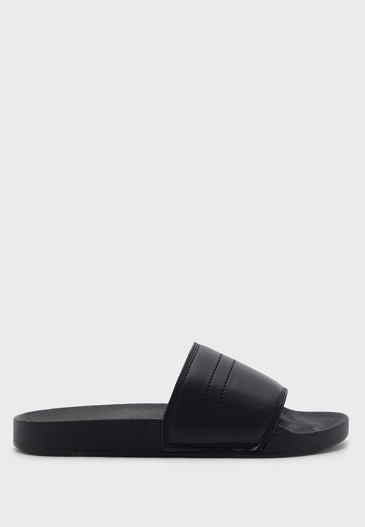 plain black slides cheap