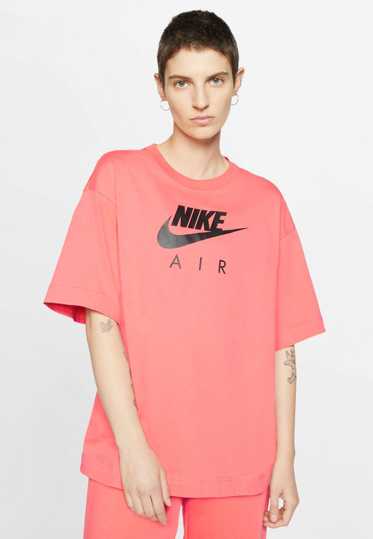 nike air t shirt pink