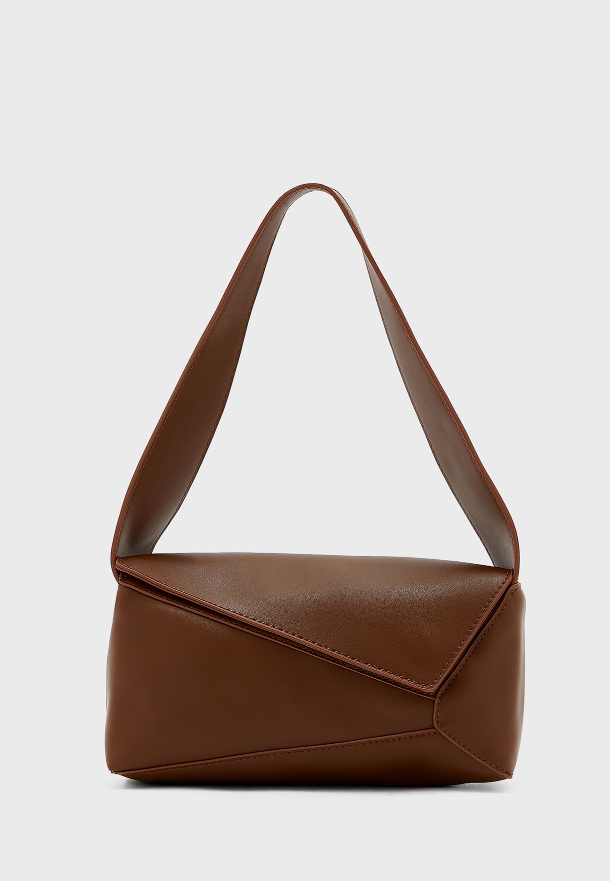 Panelled Shoulder Bag