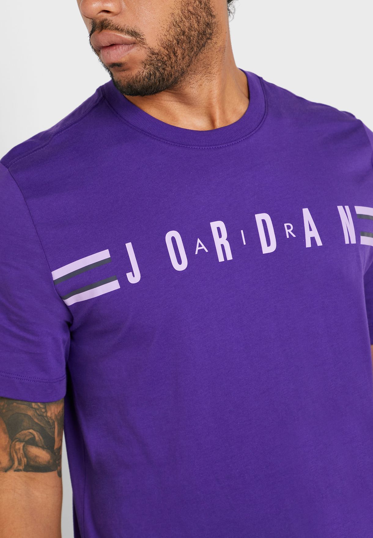 Buy Nike purple Air Jordan T-Shirt for 