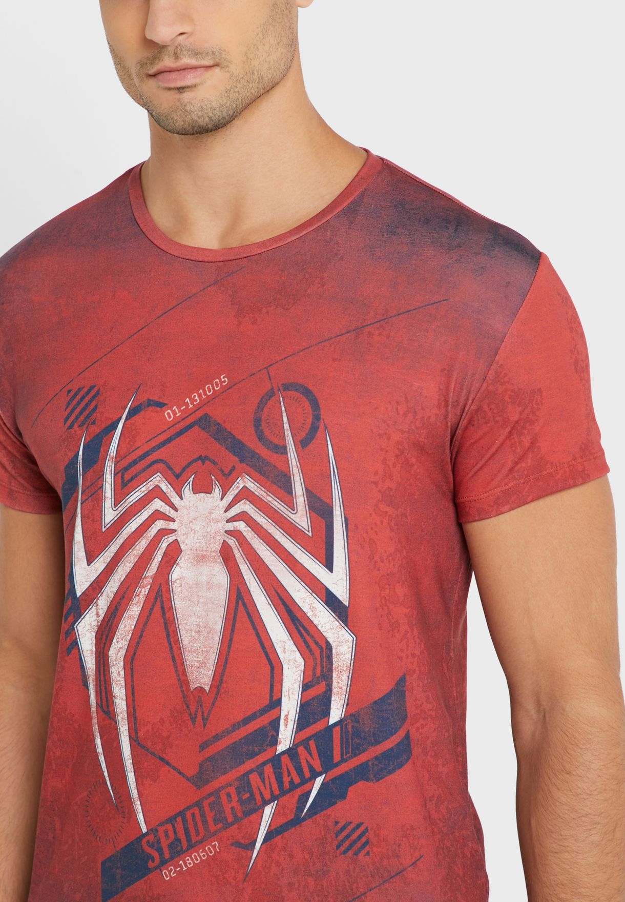 Spiderman Crew Neck T-Shirt