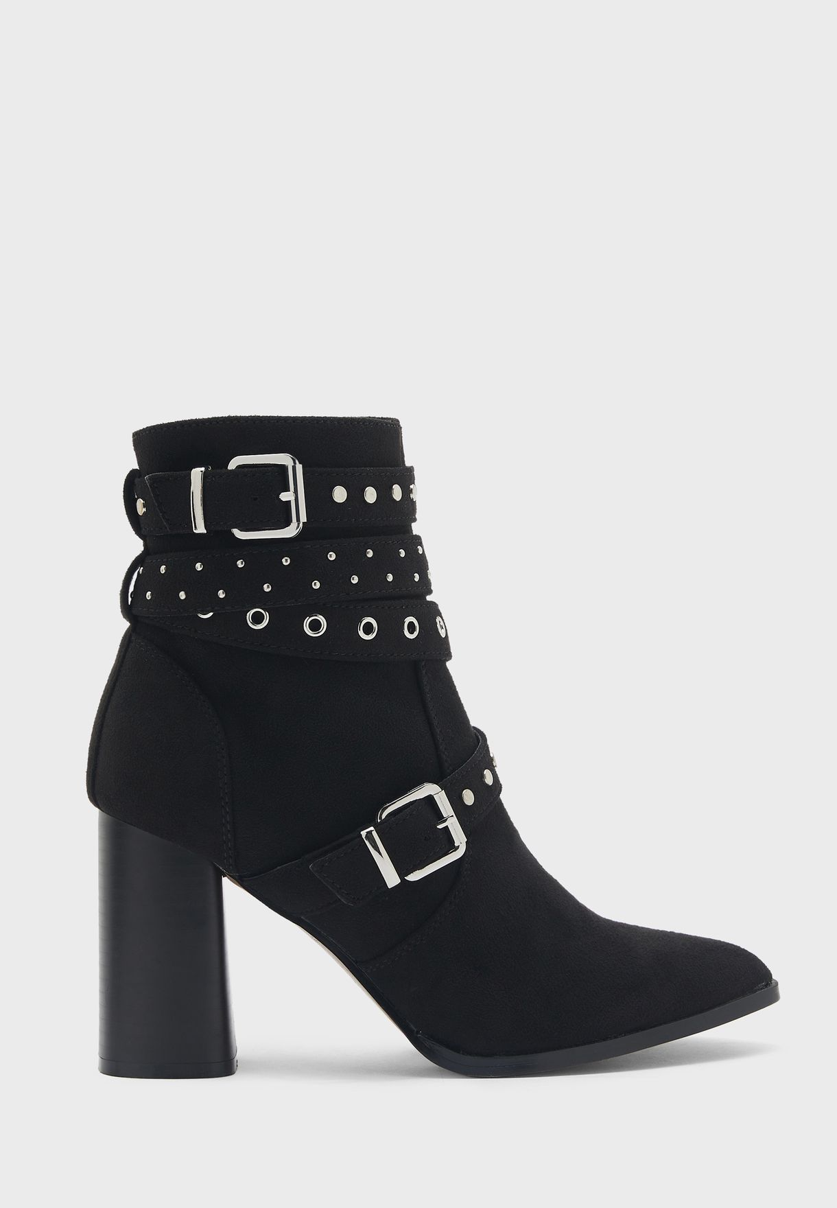 Casual Low Heel Ankle Boots