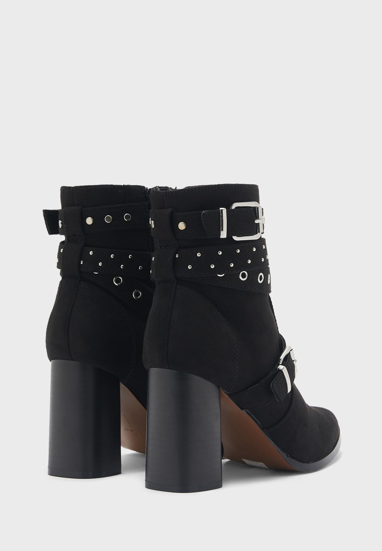 Casual Low Heel Ankle Boots