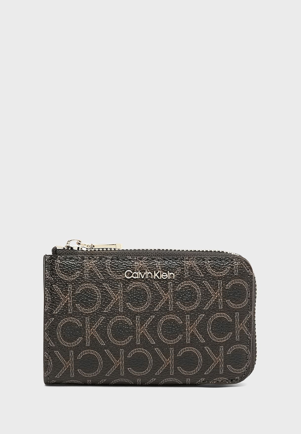 Small Recycled Zip Around Wallet