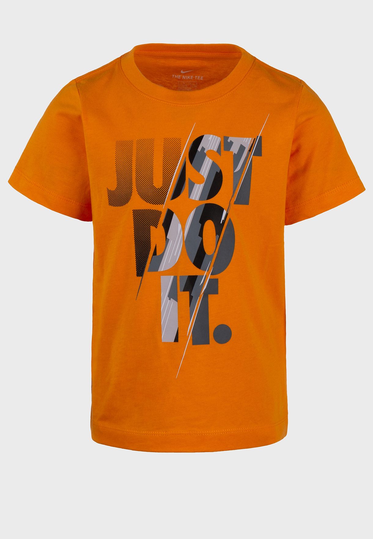 nike just do it orange t shirt