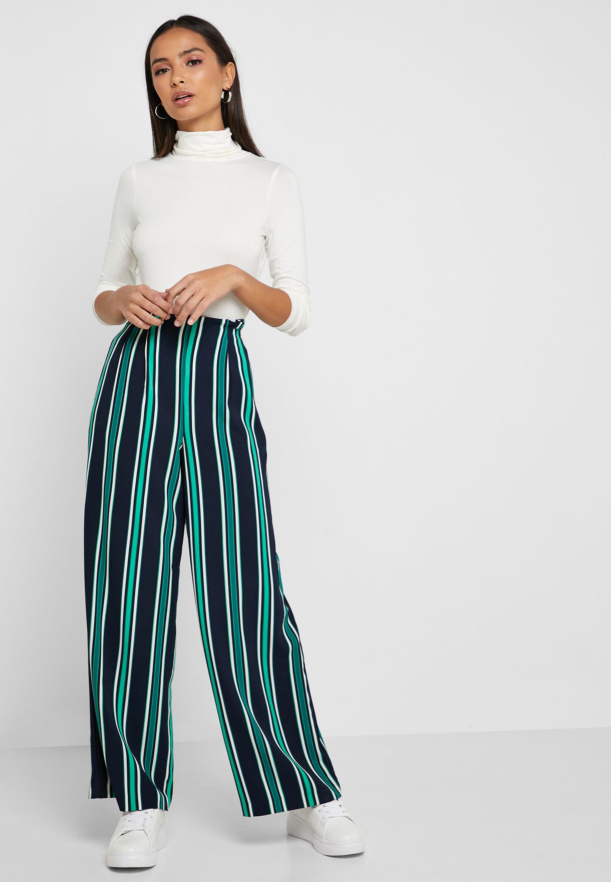 only striped pants