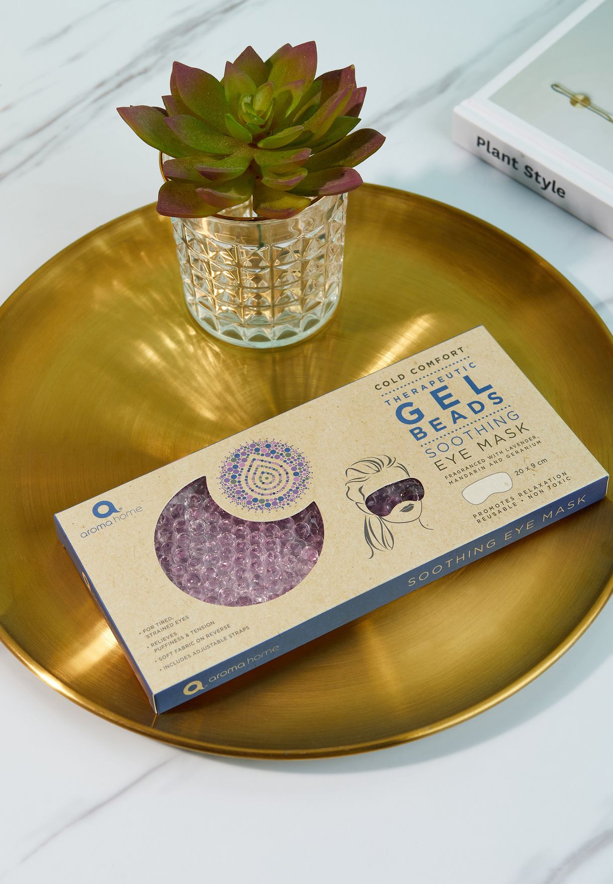 Lavender Essentials Gel Cooling Eye Mask